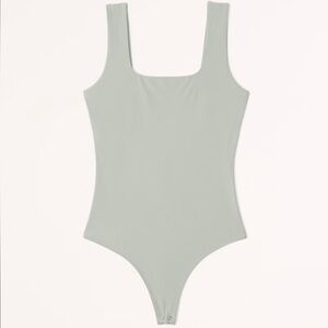 Abercrombie & Fitch (A&F): Soft Matte Seamless Fabric Square Bodysuit